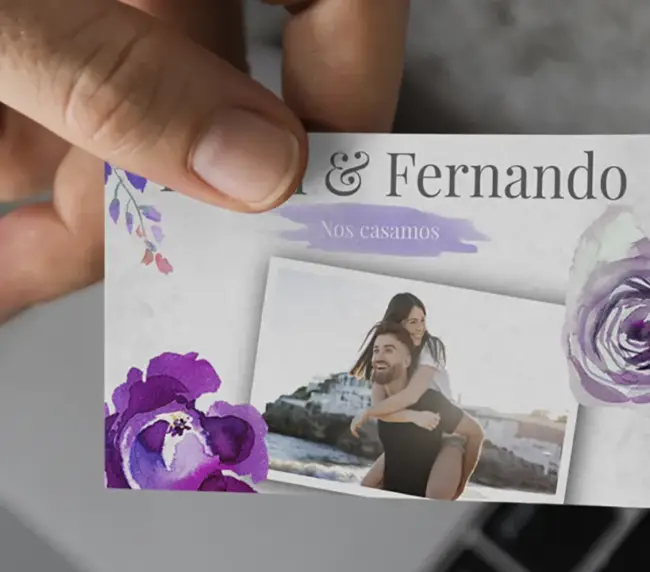 Tarjetas Personalizada con QR de enlace