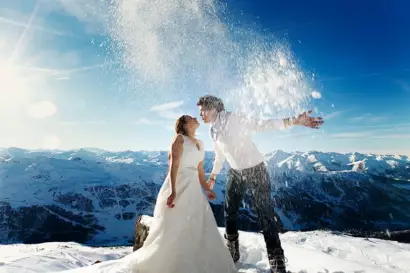 Boda en invierno